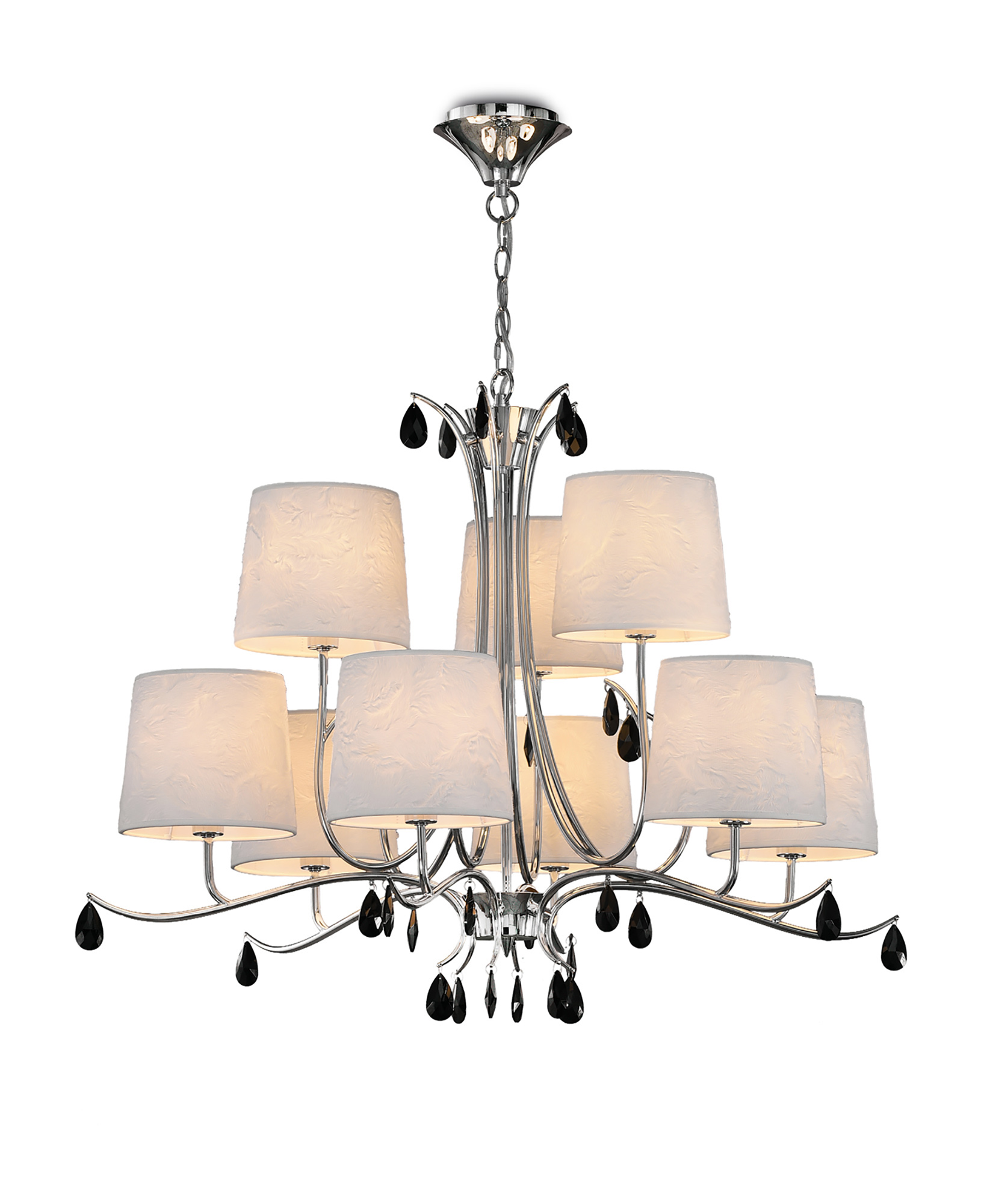 M6311  Andrea Pendant Round 6+3 Light